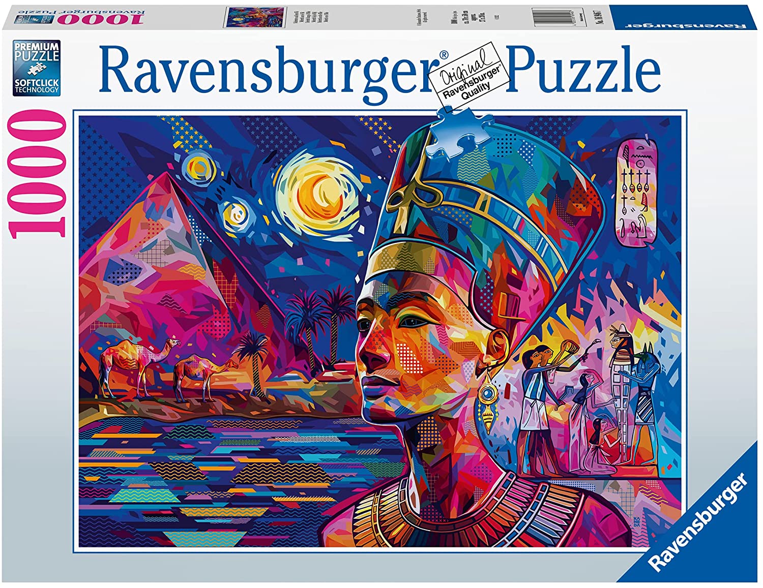 Nefertiti on The Nile 1000pc Puzzle by Ravensburger