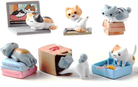 Nekono Kyuujitsu Cat Figurines by BC USA