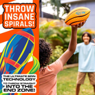 Nerf Spiral Grip Mini Foam Football by Franklin 2