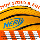 Nerf Spiral Grip Mini Foam Football by Franklin 5