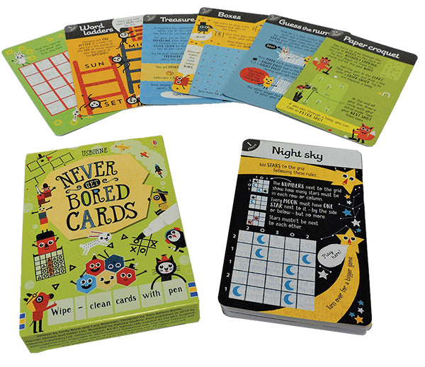 Never Get Bored Cards by Usborne 1