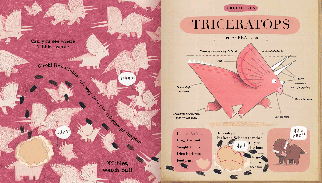 Nibbles The Dinosaur Guide by Kane Miller 1