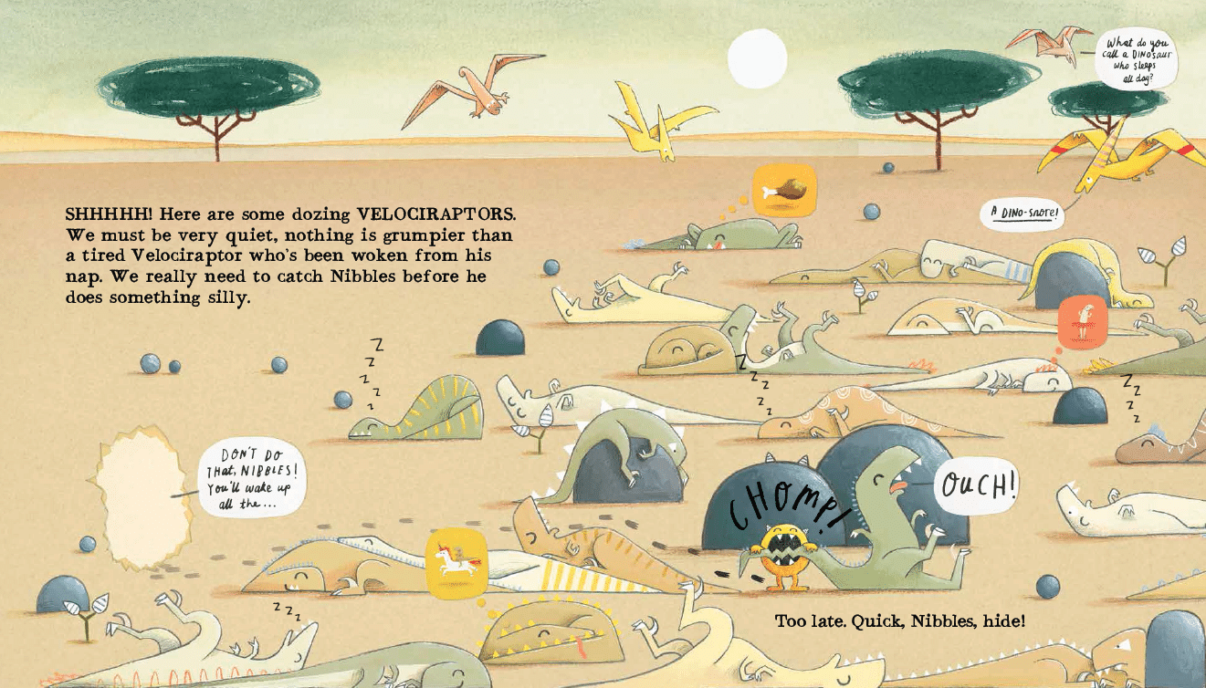 Nibbles The Dinosaur Guide by Kane Miller 2