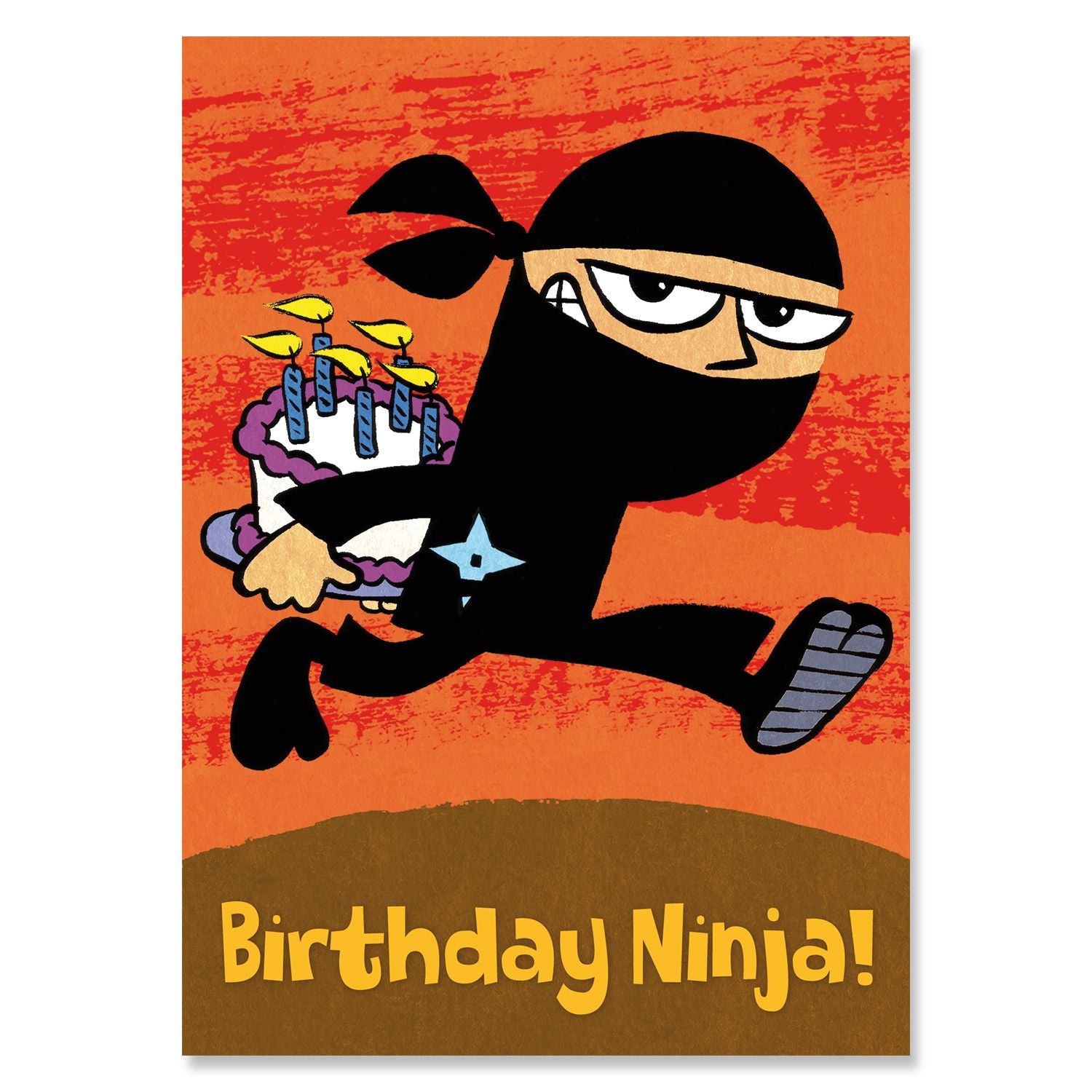 Ninja Birthday Card by Peaceable Kingdom