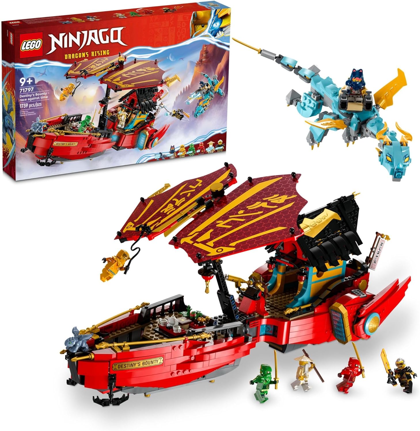 Ninjago Destiny’s Bounty – Race Against Time-by-Lego