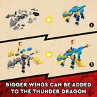 Ninjago Jays Thunder Dragon EVO by Lego 2