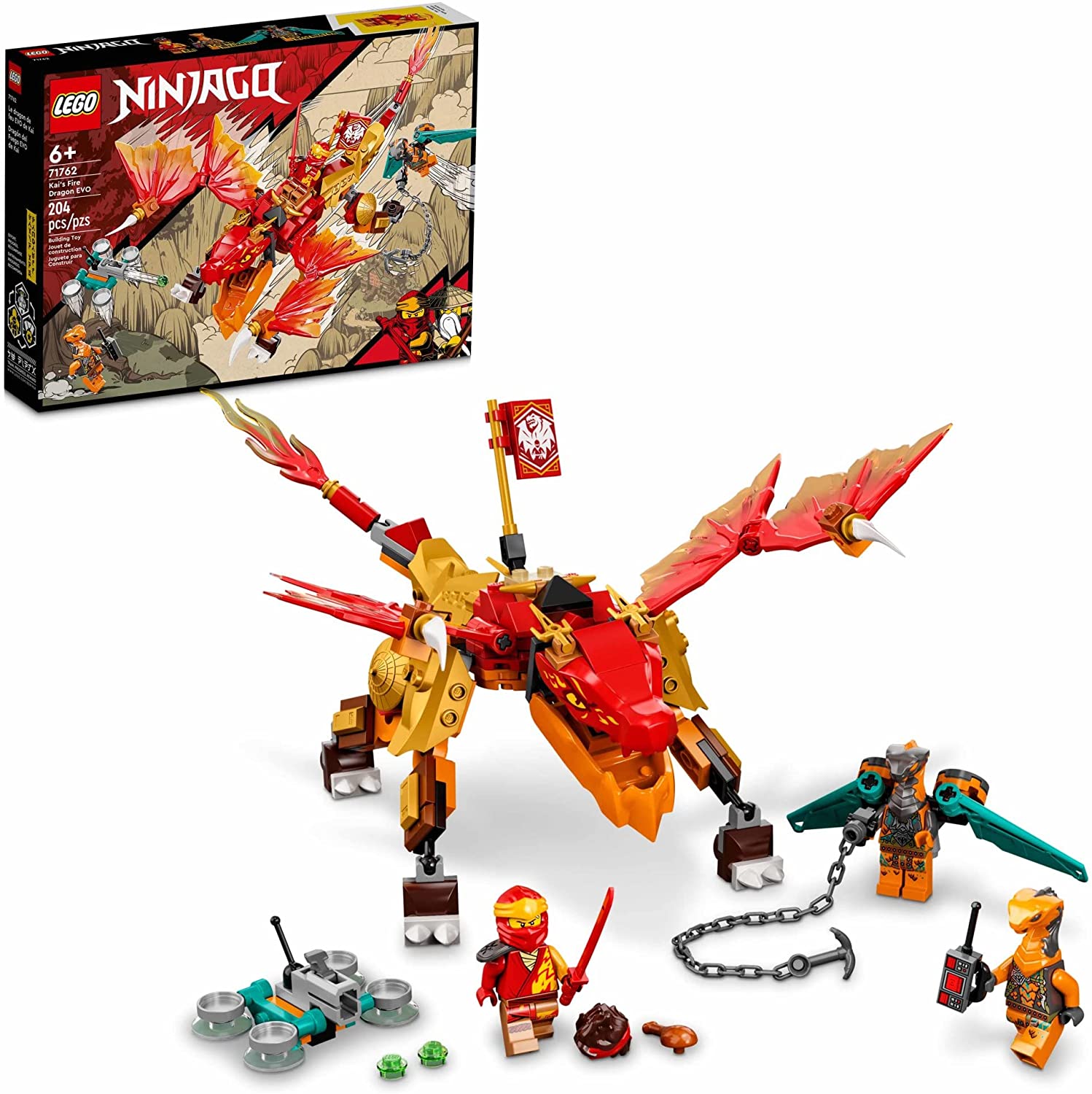 Ninjago Kais Fire Dragon by Lego