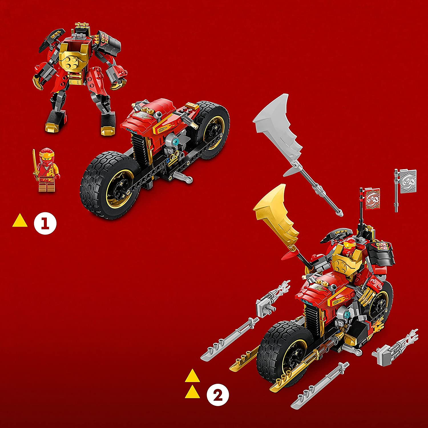 Ninjago Kais Mech Rider EVO by Lego 2