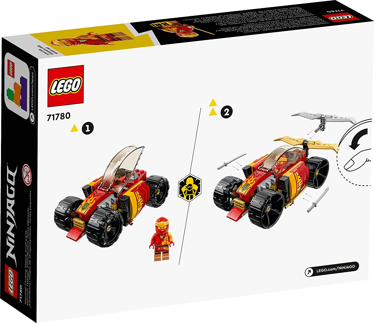 Ninjago Kais Ninja Race Car EVO by Lego 5