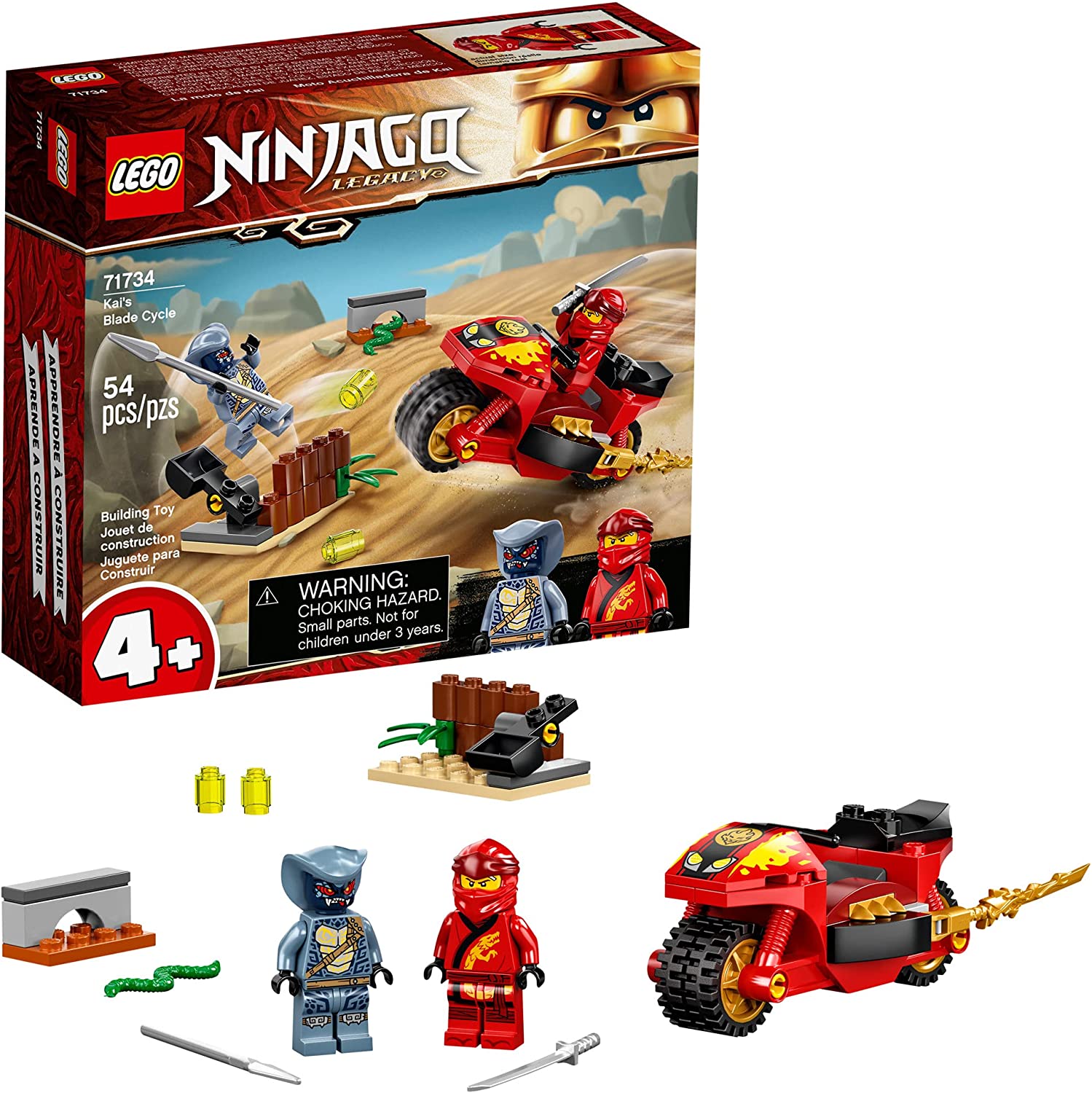Ninjago Legacy Kais Blade Cycle by Lego