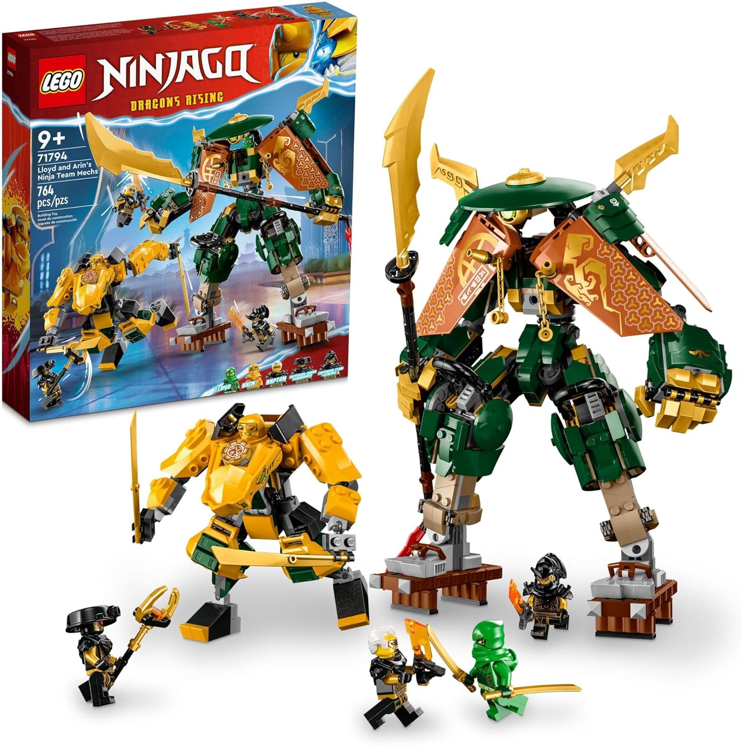 Ninjago Lloyd and Arin’s Ninja Team Mechs-by-Lego