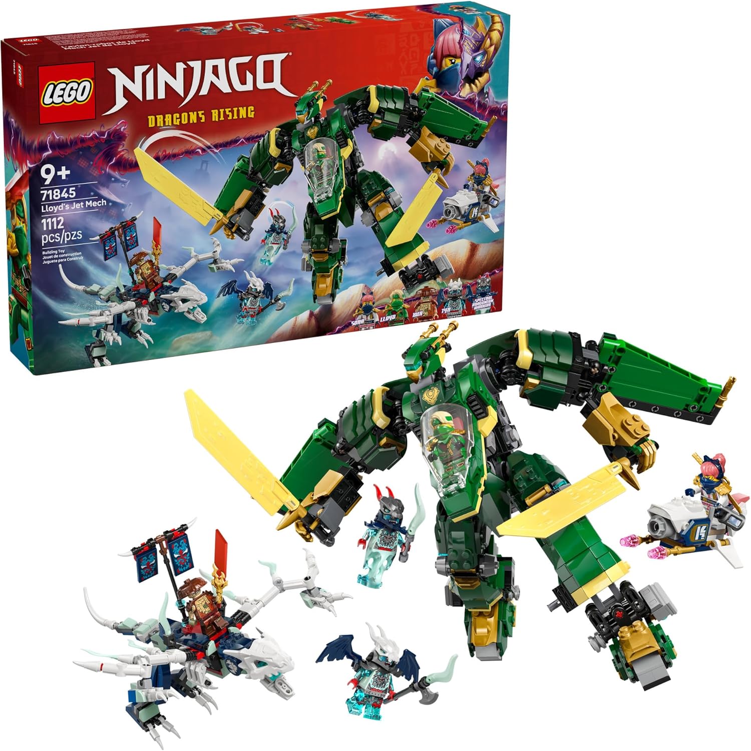 Ninjago Lloyd's Jet Mech-by-Lego