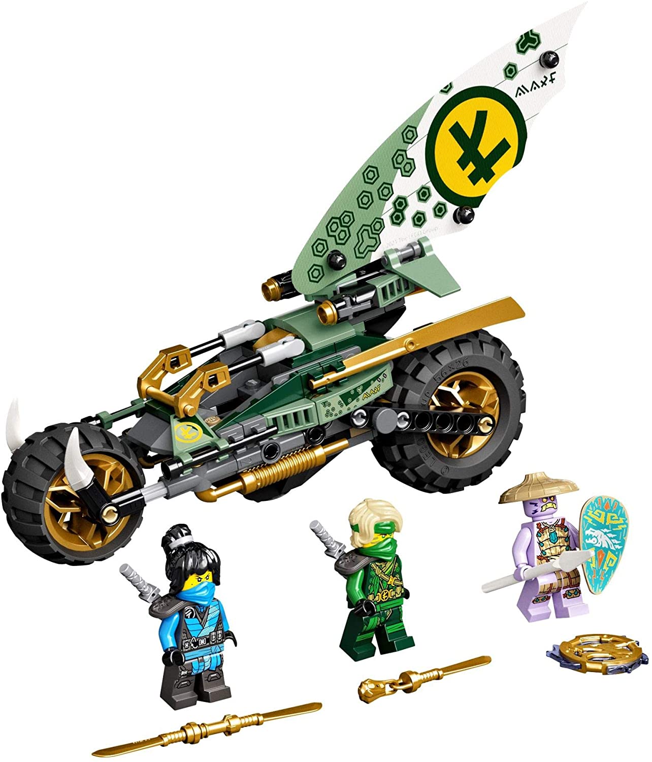 Ninjago Lloyds Jungle Chopper Bike by Lego 2