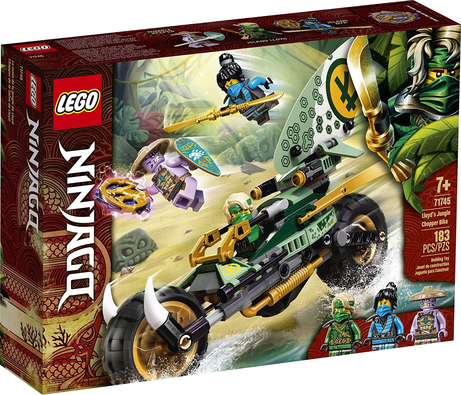 Ninjago Lloyds Jungle Chopper Bike by Lego