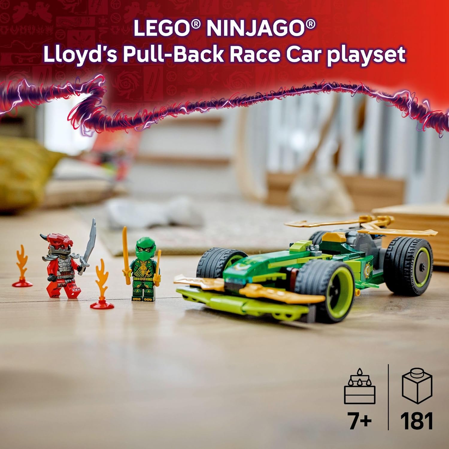 Ninjago Lloyd's Pull-Back Race Car – A2Z Science & Toys