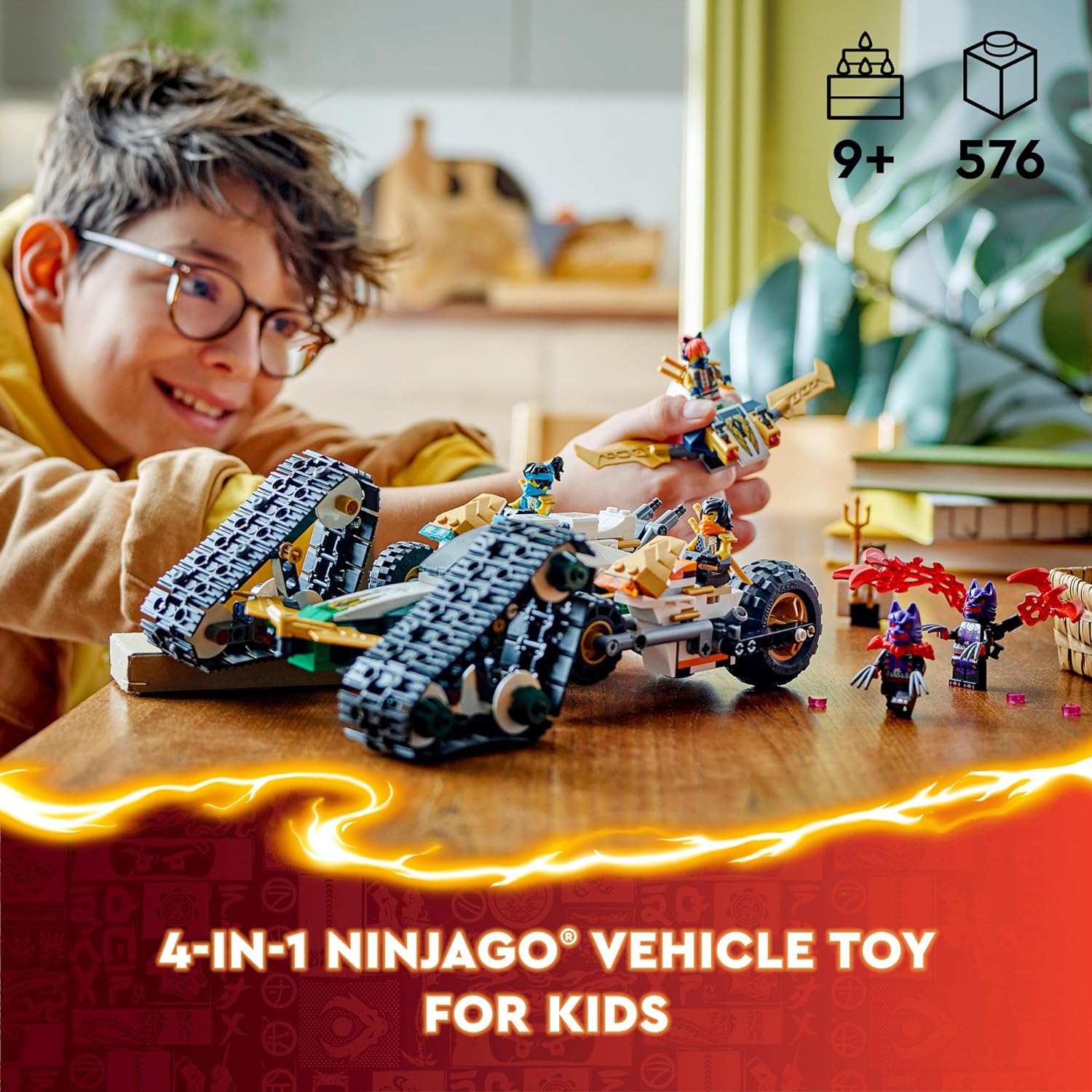 Ninjago Ninja Team Combo Vehicle – A2Z Science & Toys