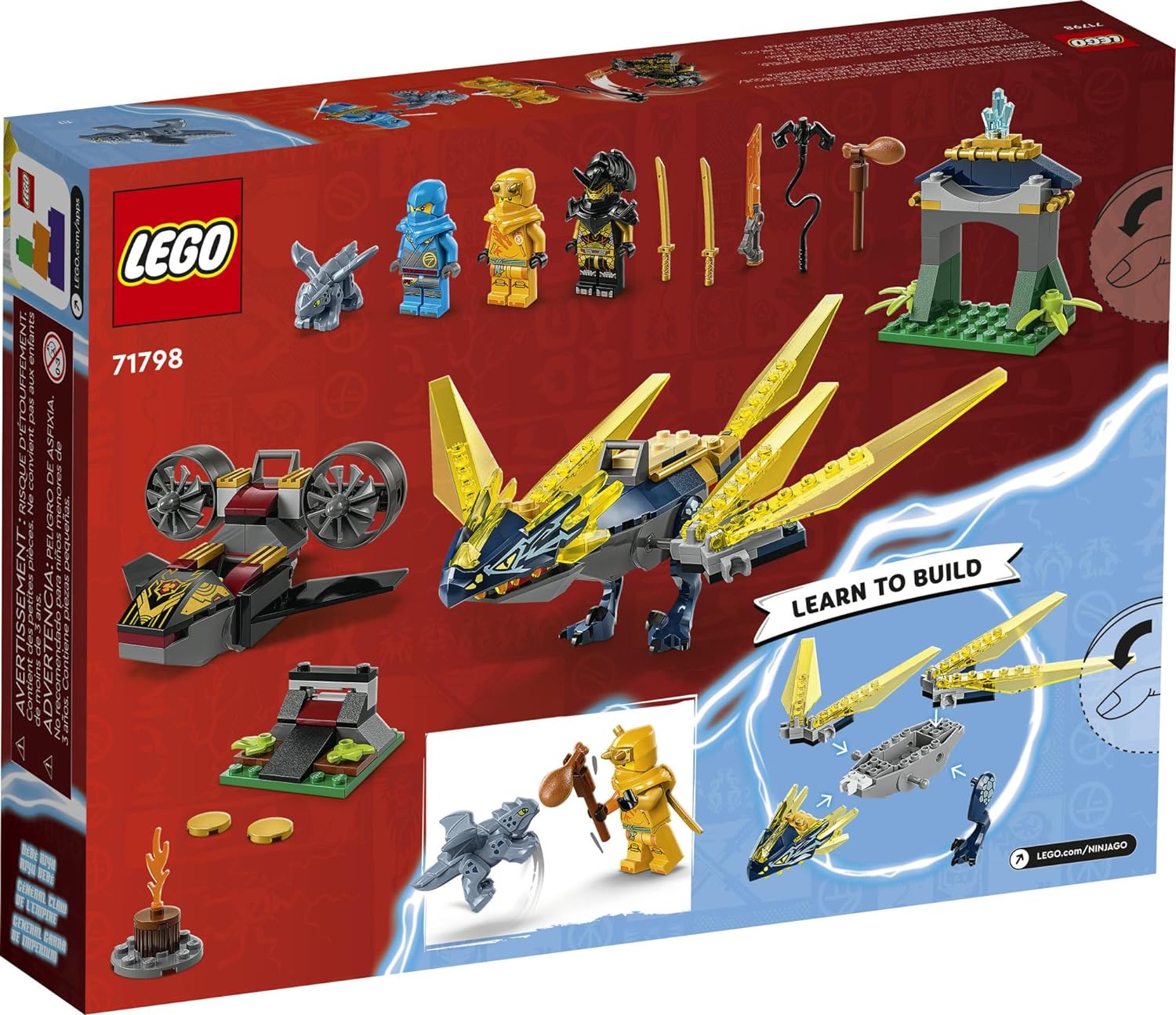 Ninjago Nya and Arin's Baby Dragon Battle – A2Z Science & Toys