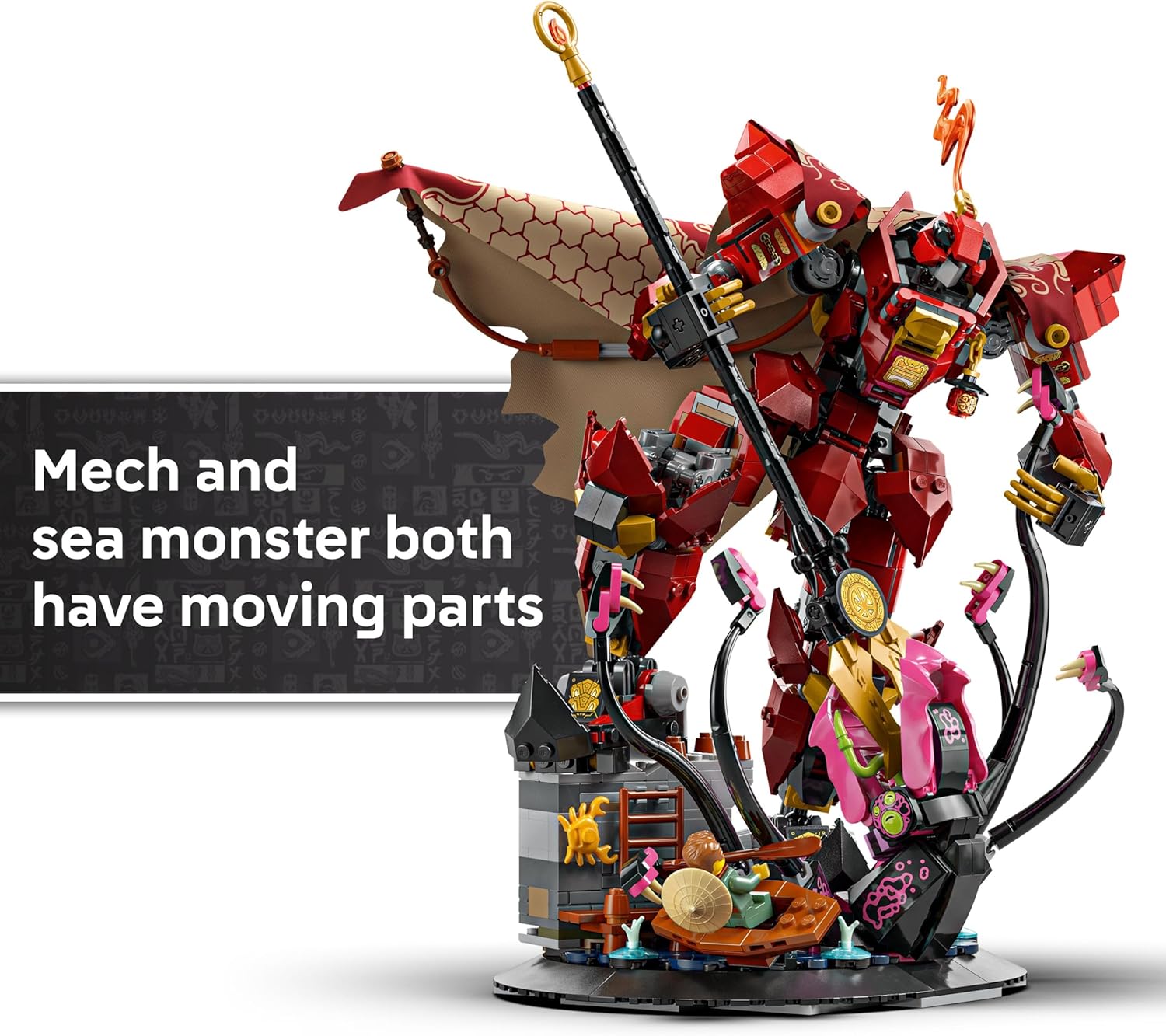 Ninjago The Fire Knight Mech – A2Z Science & Toys