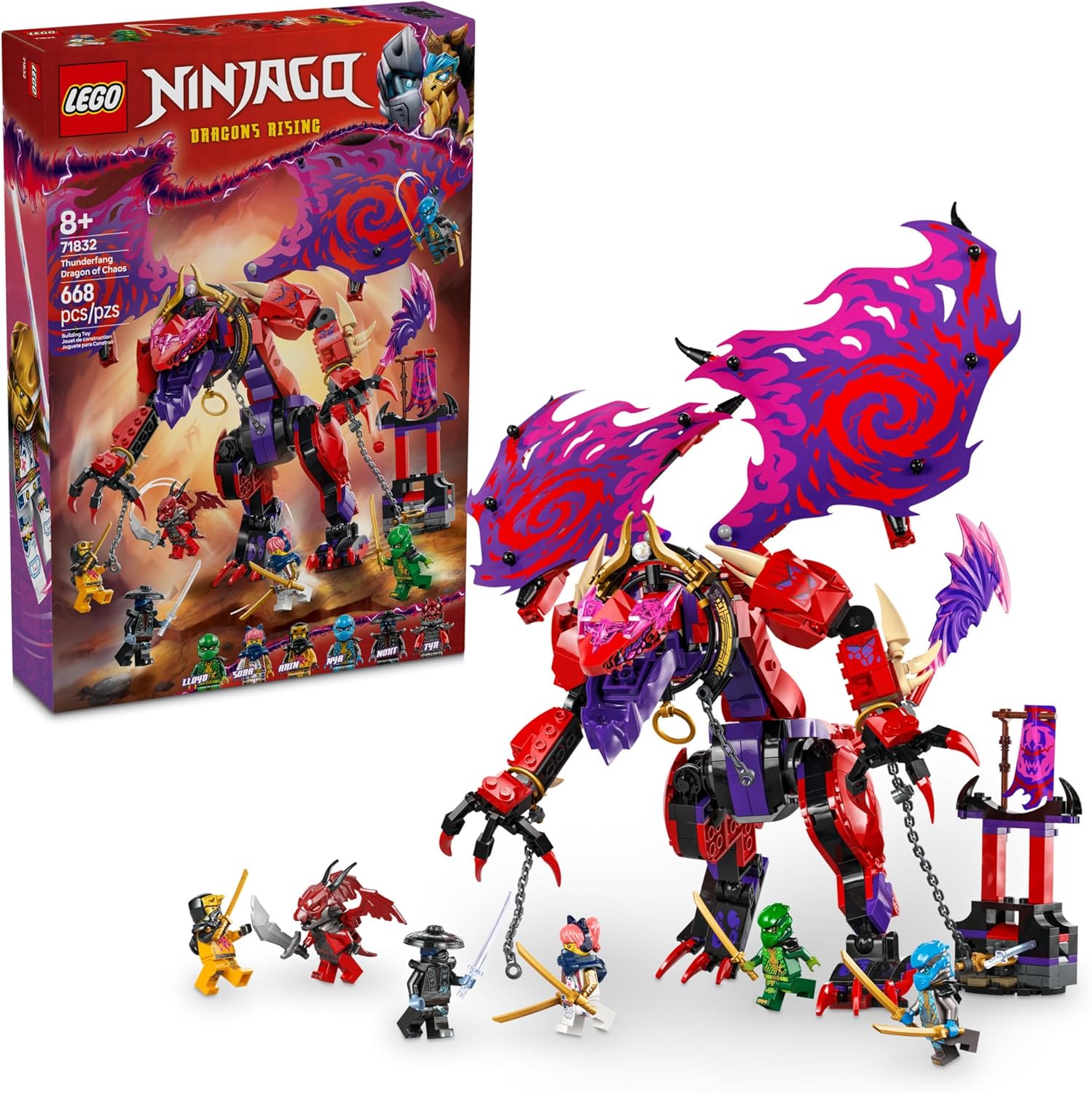 Ninjago Thunderfant Dragon of Chaos – A2Z Science & Toys