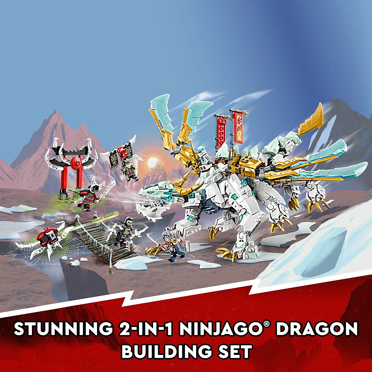 Ninjago Zanes Ice Dragon Creature by Lego 1