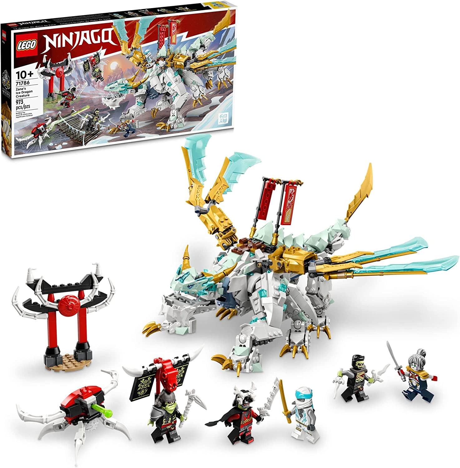 Ninjago Zanes Ice Dragon Creature by Lego