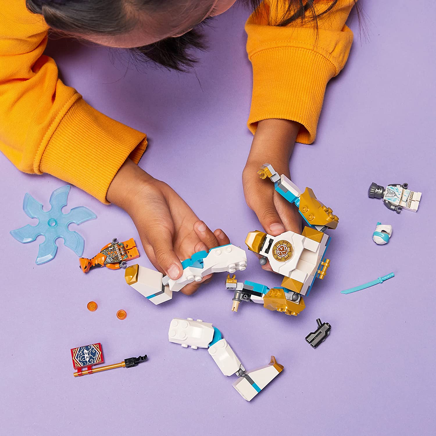 Ninjago Zanes Power Up Mech EVO by Lego 4