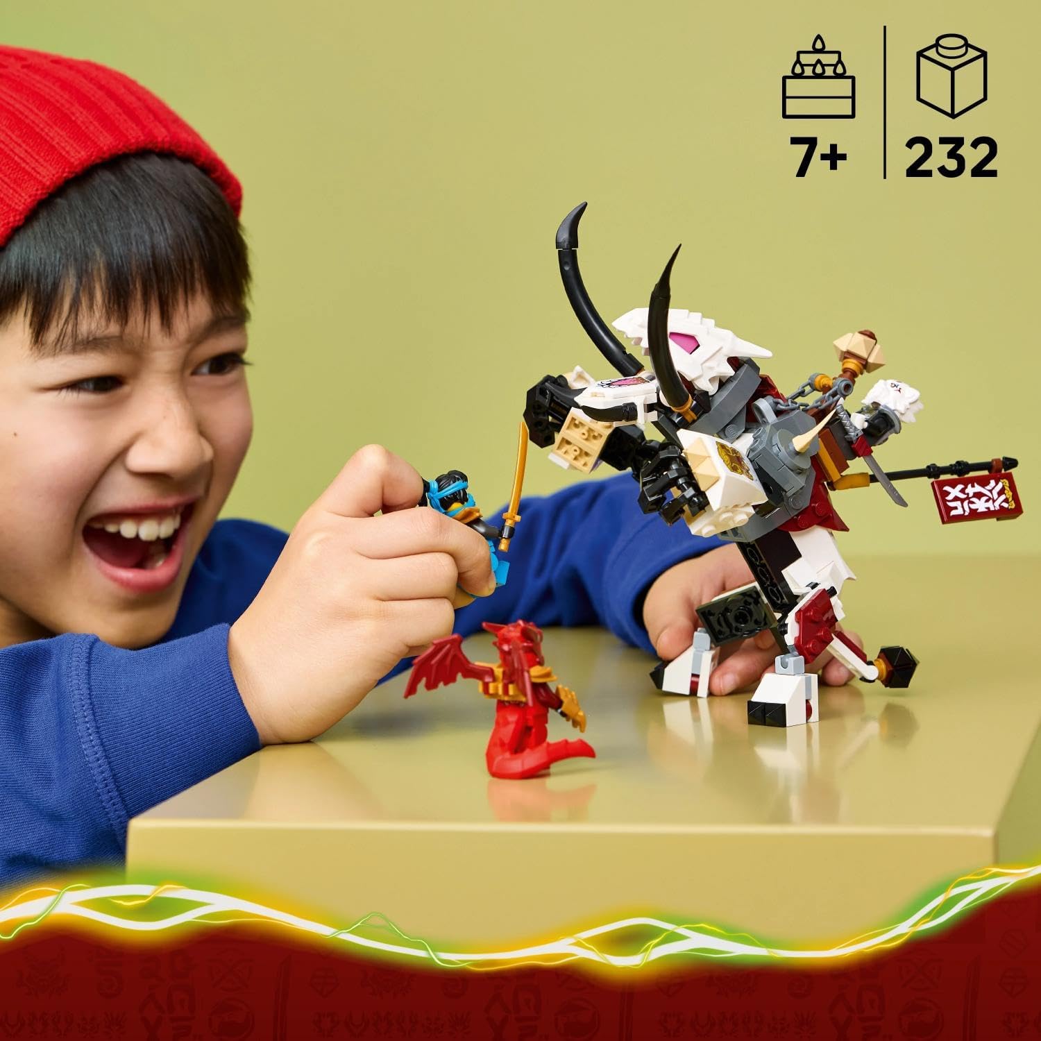 アルゴンキン Ninjago Zilvar and Grimtak the Dragon Beast – A2Z Science & Toys