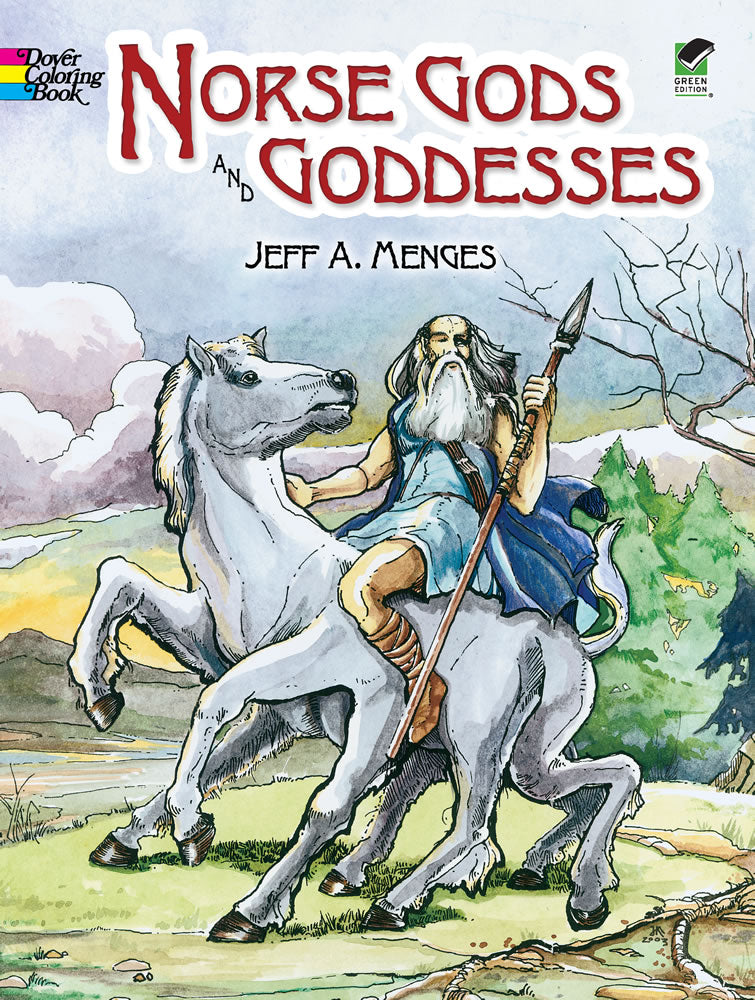 Norse Gods and Goddesses Coloring Book by Dover Publications