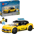 City Yellow Taxi Car by Lego