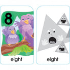 Numbers Colors Shapes Puzzle Cards by School Zone 1