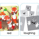 Numbers Colors Shapes Puzzle Cards by School Zone 3