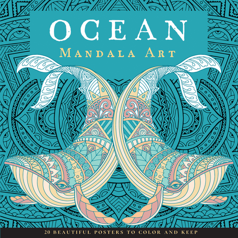Ocean Mandala Art Coloring Book-by-Kane Miller
