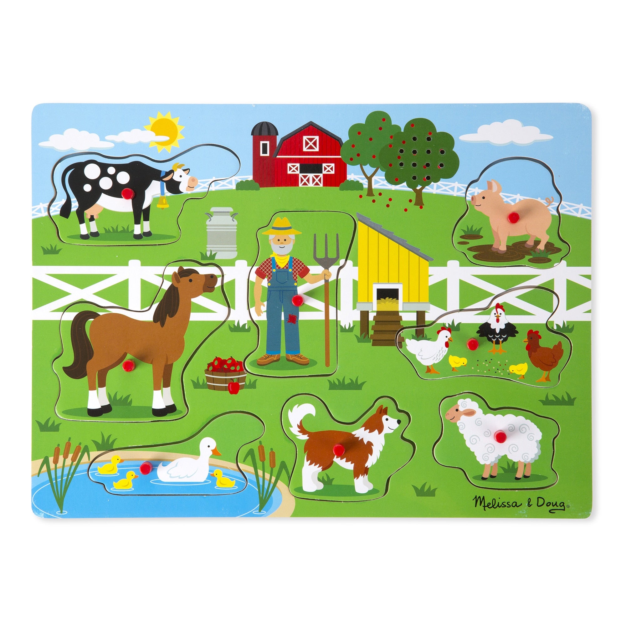 Old MacDonald Sound Puzzle by Melissa Doug