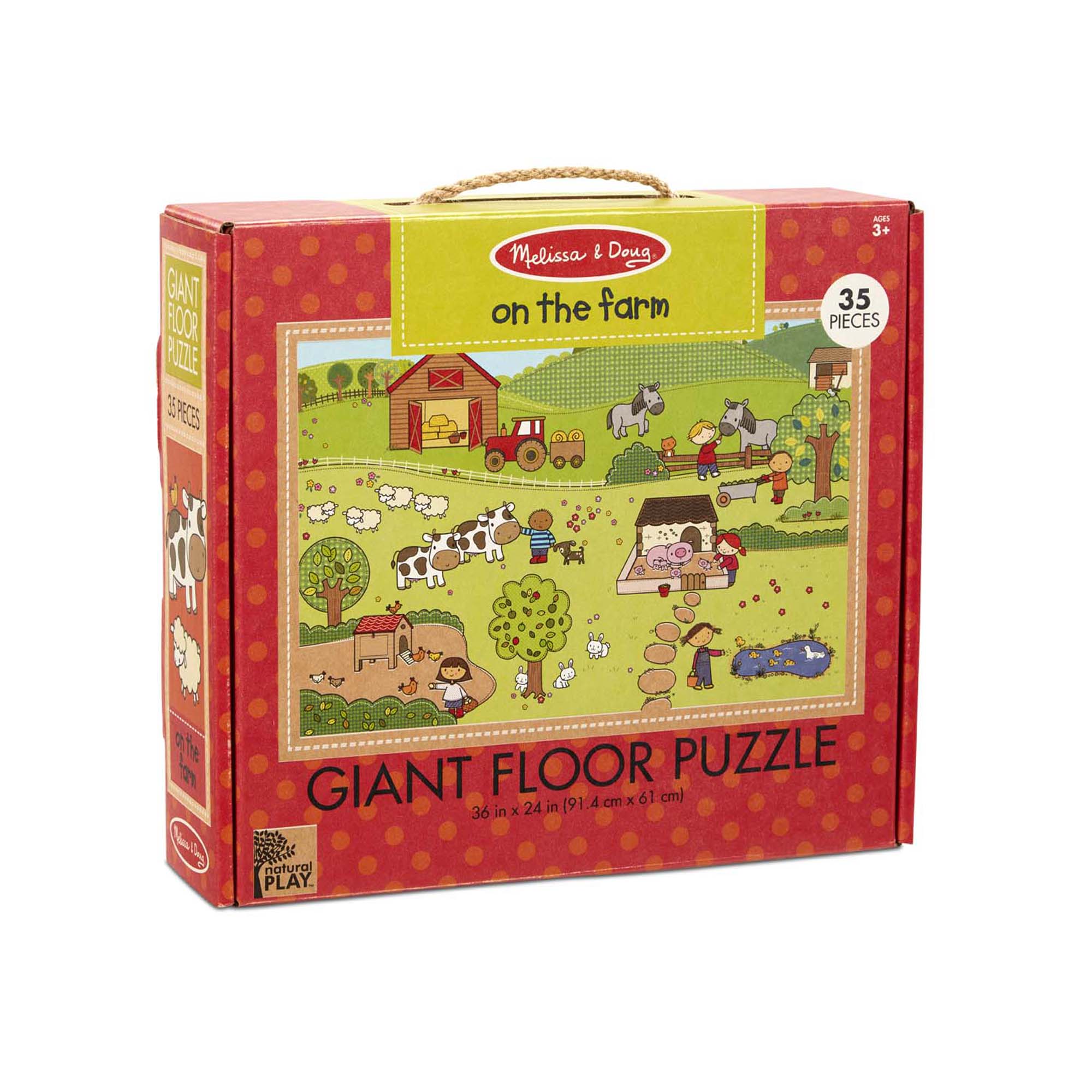 On The Farm Floor Puzzle by Melissa Doug