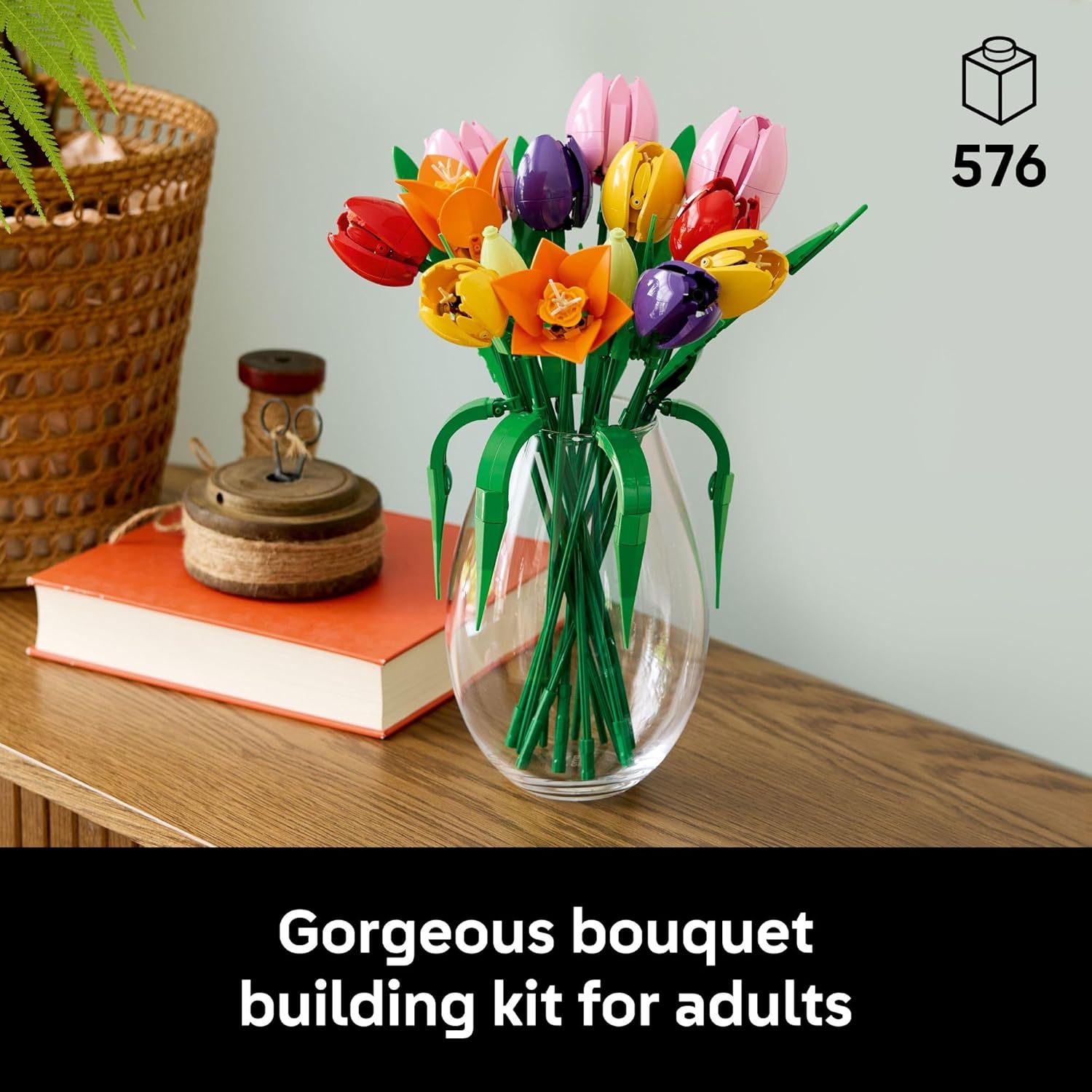Botanicals Tulip Bouquet by Lego