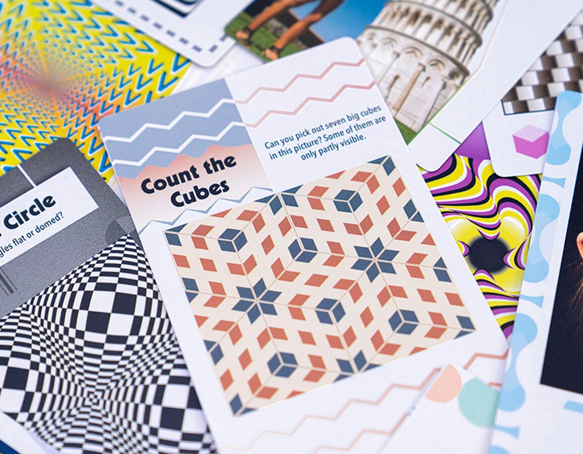 Optical Illusions Cards by Professor Puzzle 2