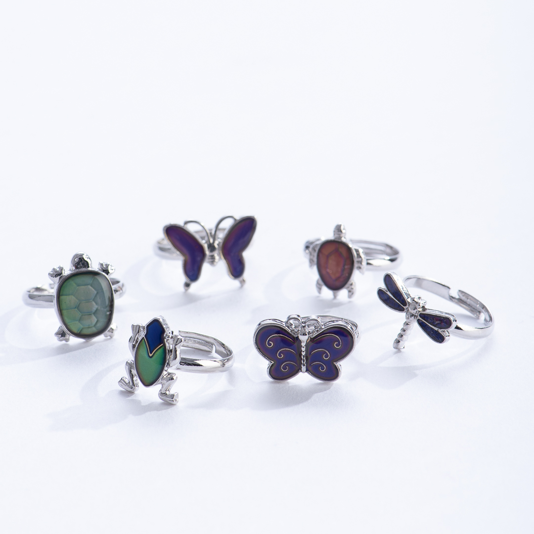 Outdoor Creatures Mood Rings-by-GeoCentral