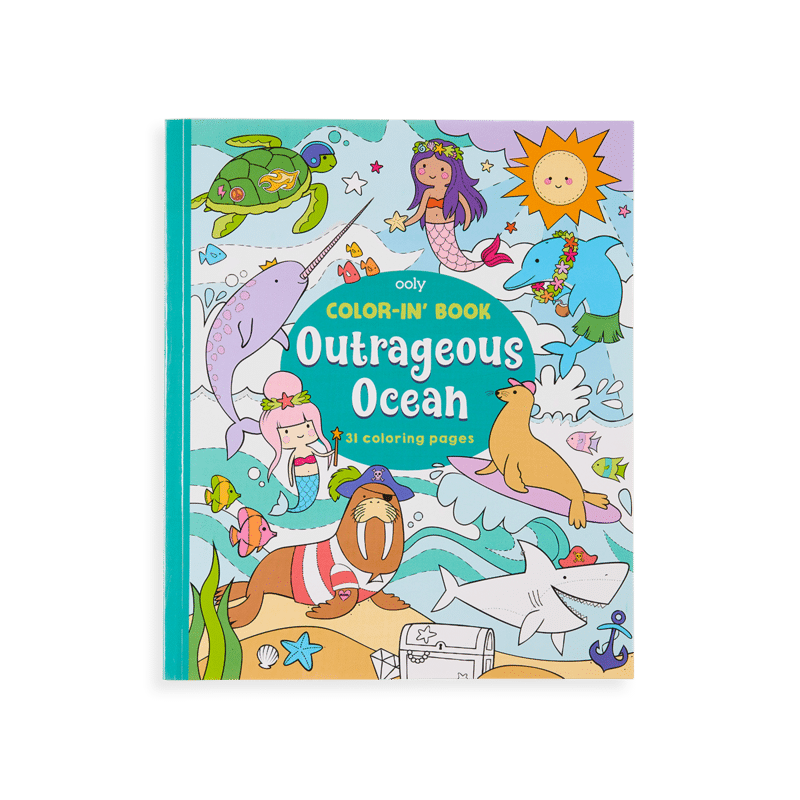 Outrageous Ocean Color in’ Book by ooly