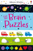 Over 80 Brain Puzzles-by-Usborne