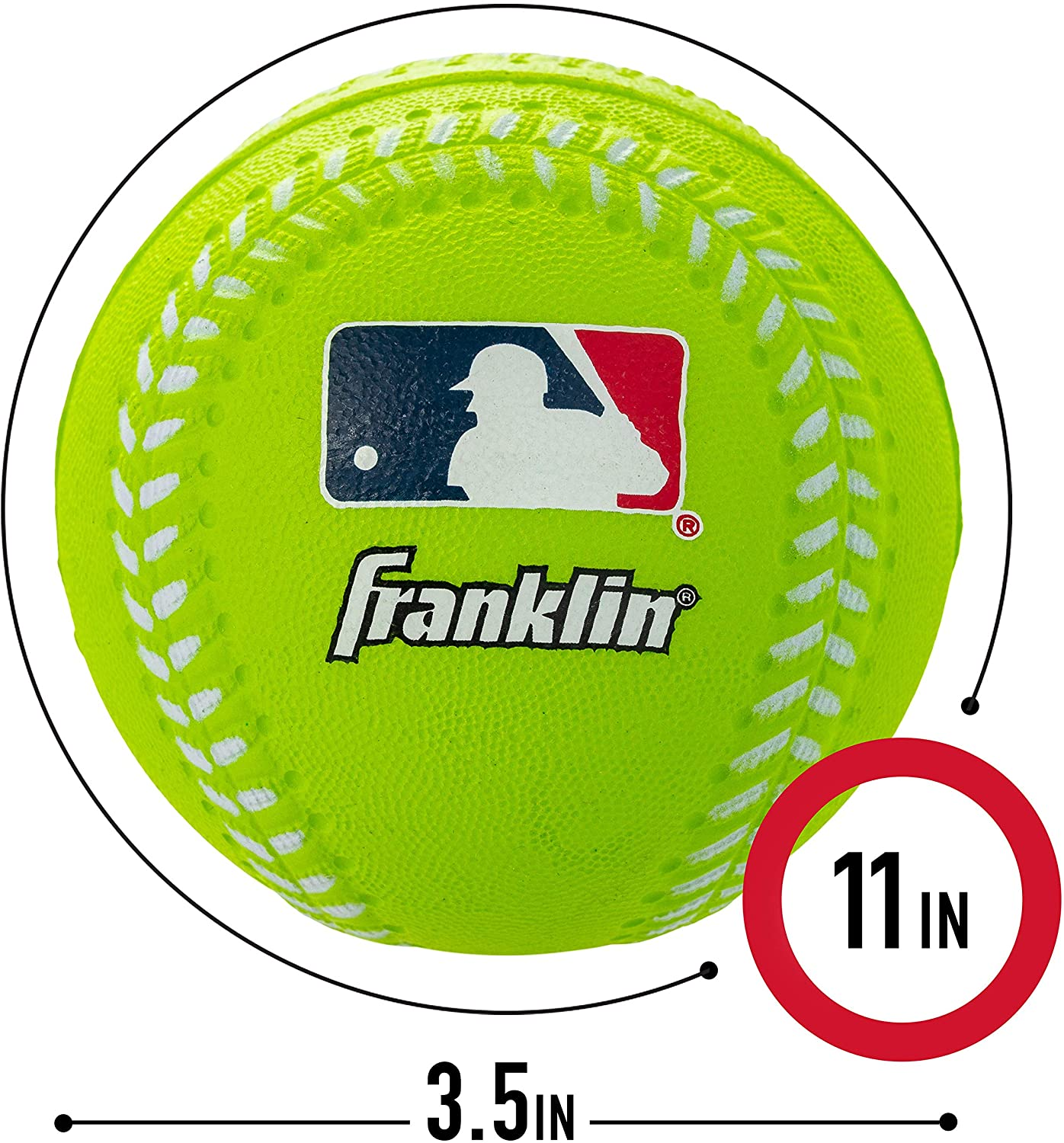 Oversized Foam Baseballs set of 4 by Franklin 2