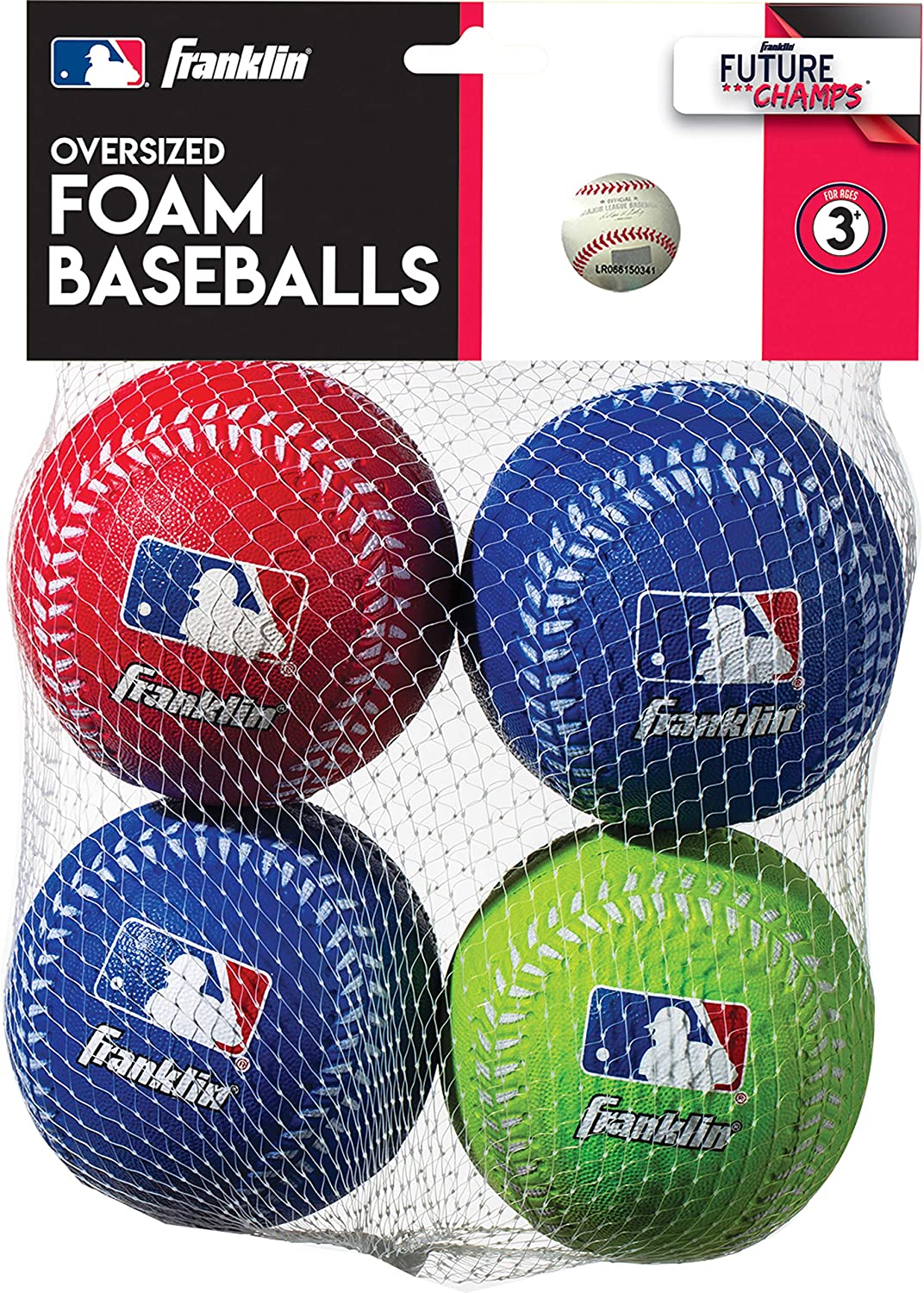 Oversized Foam Baseballs set of 4 by Franklin