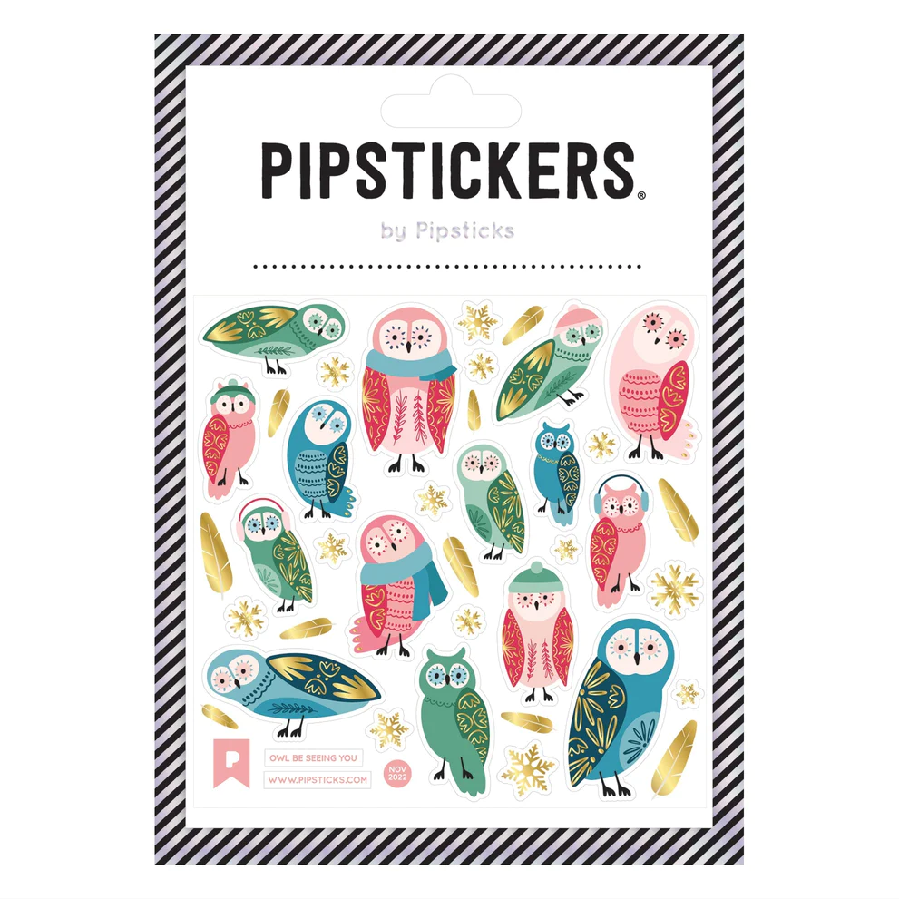 Owl Be Seeing You Sticker Sheet-by-Pipsticks