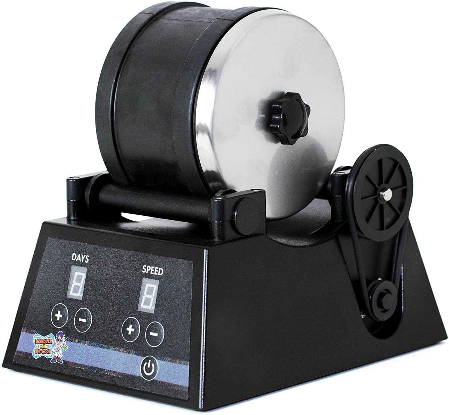 PRO Series Rock Tumbler by Discover With Dr. Cool 1