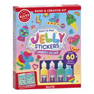 Paint & Peel Jelly Stickers Glitter Goals-by-Klutz