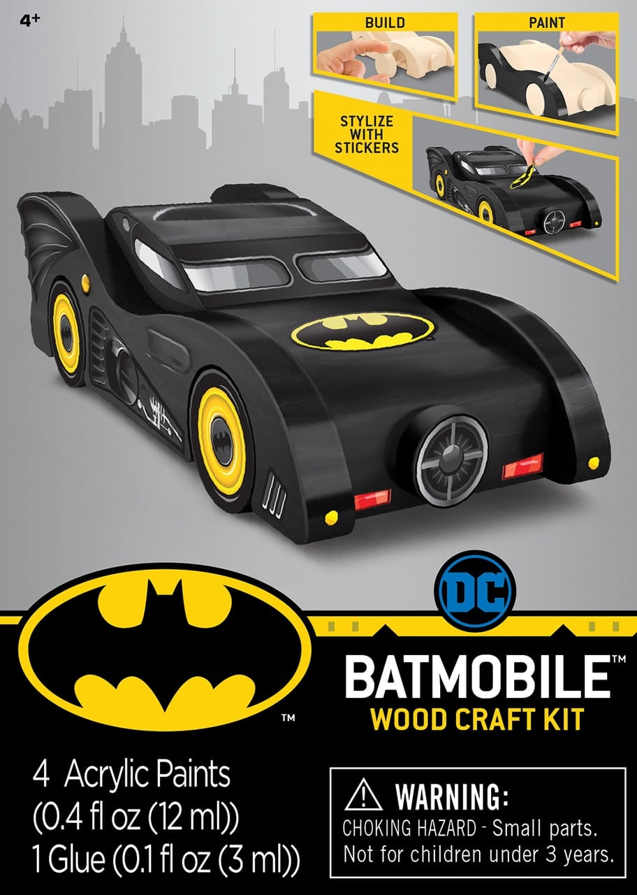 Paint Your Own Mini Batmobile by Works of Ahhh