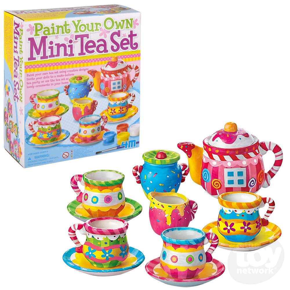 ベヨネッタ ティーセット Paint Your Own Mini Tea Set – A2Z Science & Toys