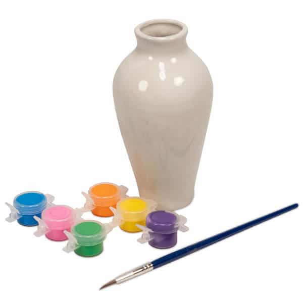Paint Your Own Porcelain Vase by Mindware 1
