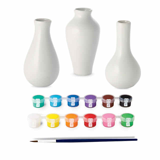 Paint Your Own Porcelain Vases by Mindware 1
