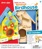 Paint Your Own Windmill Birdhouse by Works of Ahhh