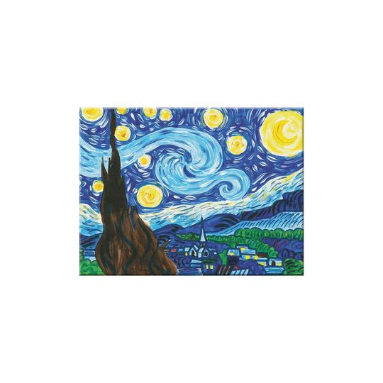Paint by Number Museum Series The Starry Night by Faber Castell 2